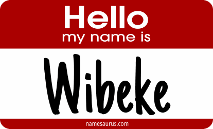 Hello my name is Wibeke png download