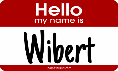Hello my name is Wibert png download