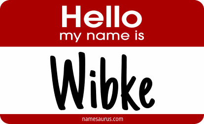 Hello my name is Wibke png download