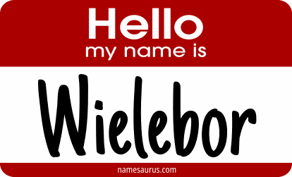 Hello my name is Wielebor png download