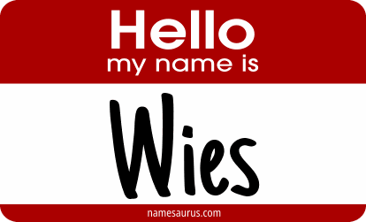 Hello my name is Wies png download