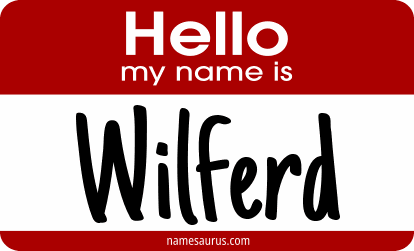 Hello my name is Wilferd png download