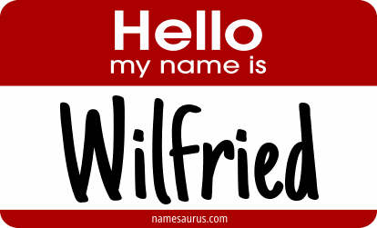 Hello my name is Wilfried png download