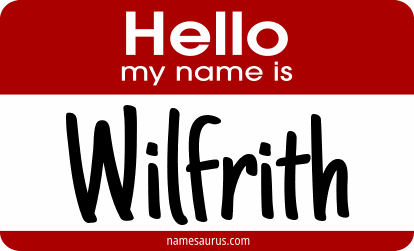 Hello my name is Wilfrith png download