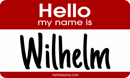 Hello my name is Wilhelm png download