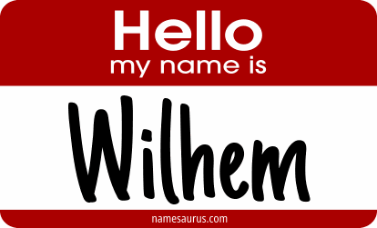 Hello my name is Wilhem png download