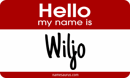 Hello my name is Wiljo png download