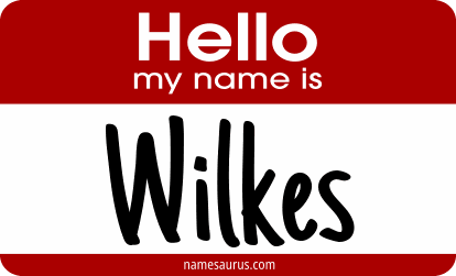 Hello my name is Wilkes png download