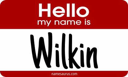 Hello my name is Wilkin png download