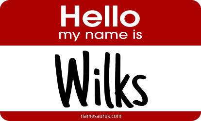 Hello my name is Wilks png download