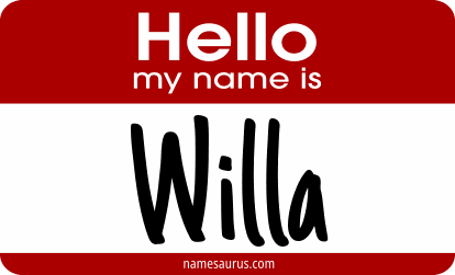 Hello my name is Willa png download