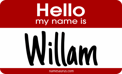 Hello my name is Willam png download