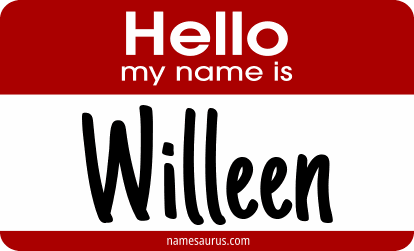 Hello my name is Willeen png download