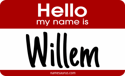 Hello my name is Willem png download