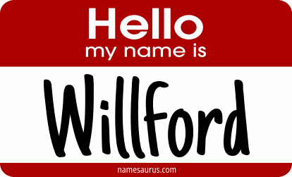 Hello my name is Willford png download