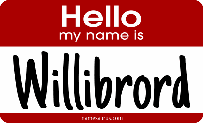 Hello my name is Willibrord png download