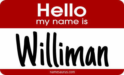 Hello my name is Williman png download