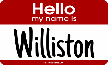 Hello my name is Williston png download