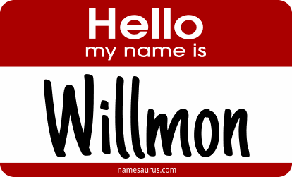Hello my name is Willmon png download