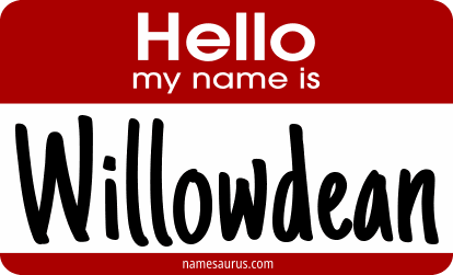 Hello my name is Willowdean png download
