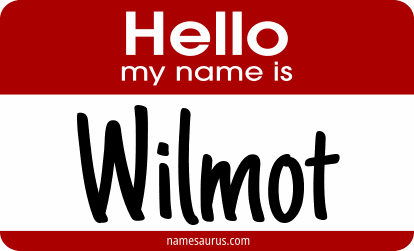 Hello my name is Wilmot png download
