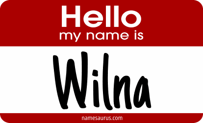 Hello my name is Wilna png download