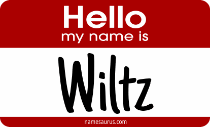 Hello my name is Wiltz png download