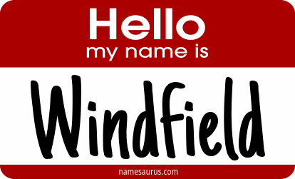 Hello my name is Windfield png download