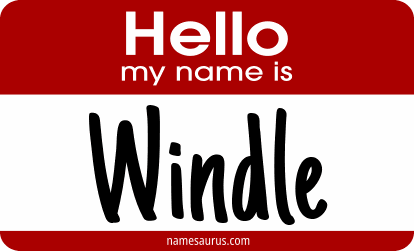 Hello my name is Windle png download