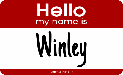 Hello my name is Winley png download