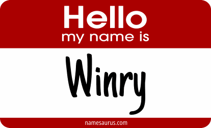 Hello my name is Winry png download