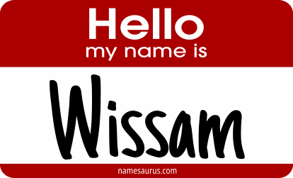 Hello my name is Wissam png download