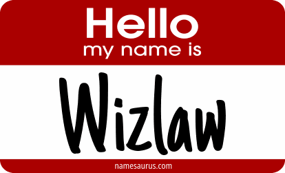 Hello my name is Wizlaw png download