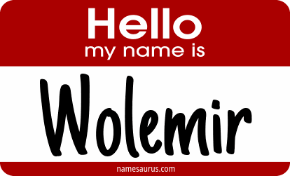 Hello my name is Wolemir png download