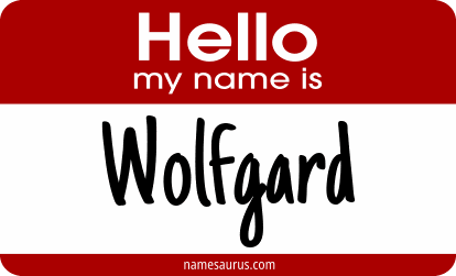 Hello my name is Wolfgard png download