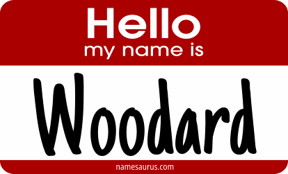 Hello my name is Woodard png download