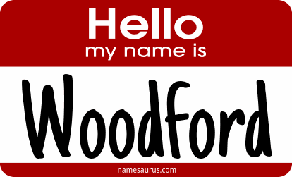 Hello my name is Woodford png download