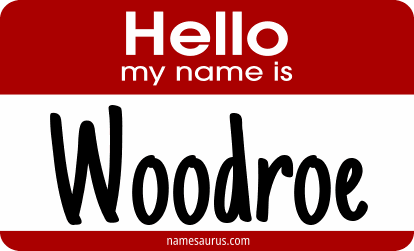 Hello my name is Woodroe png download