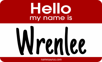 Hello my name is Wrenlee png download