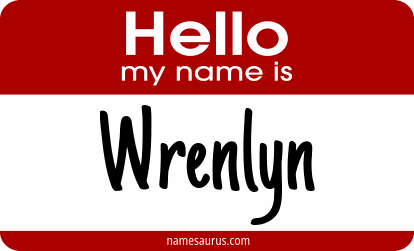 Hello my name is Wrenlyn png download