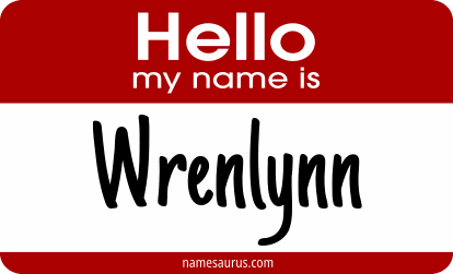 Hello my name is Wrenlynn png download