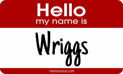 Hello my name is Wriggs png download
