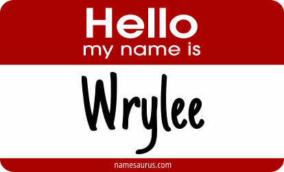 Hello my name is Wrylee png download