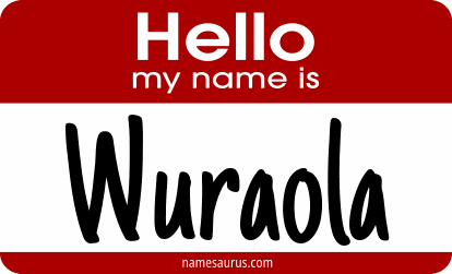 Hello my name is Wuraola png download