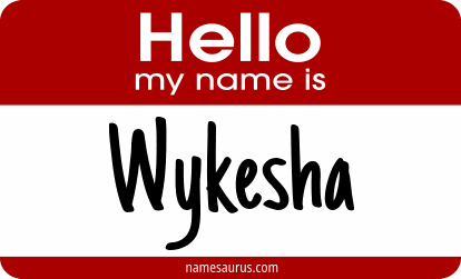 Hello my name is Wykesha png download