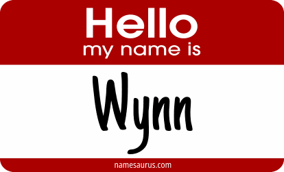 Hello my name is Wynn png download