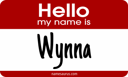 Hello my name is Wynna png download