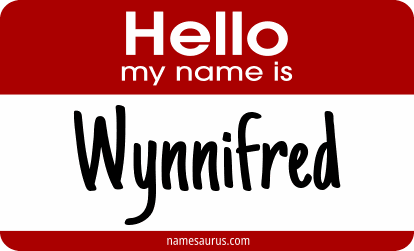 Hello my name is Wynnifred png download