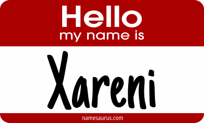 Hello my name is Xareni png download