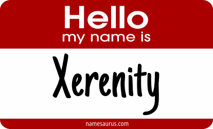 Hello my name is Xerenity png download